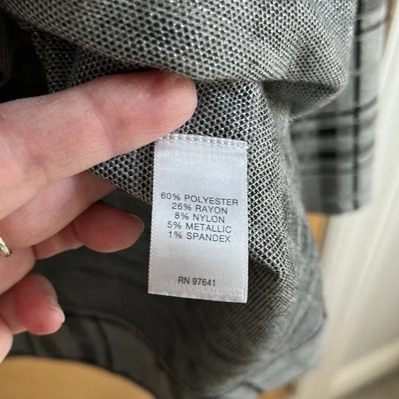 J Jill Plaid Tunic Top - Picture 3 of 6